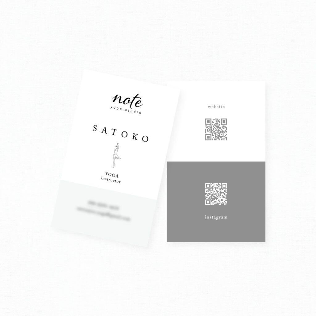 WELLNESS CREATE　制作実績名刺