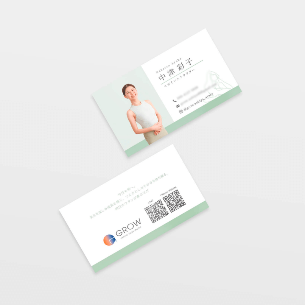 WELLNESS CREATE　制作実績名刺