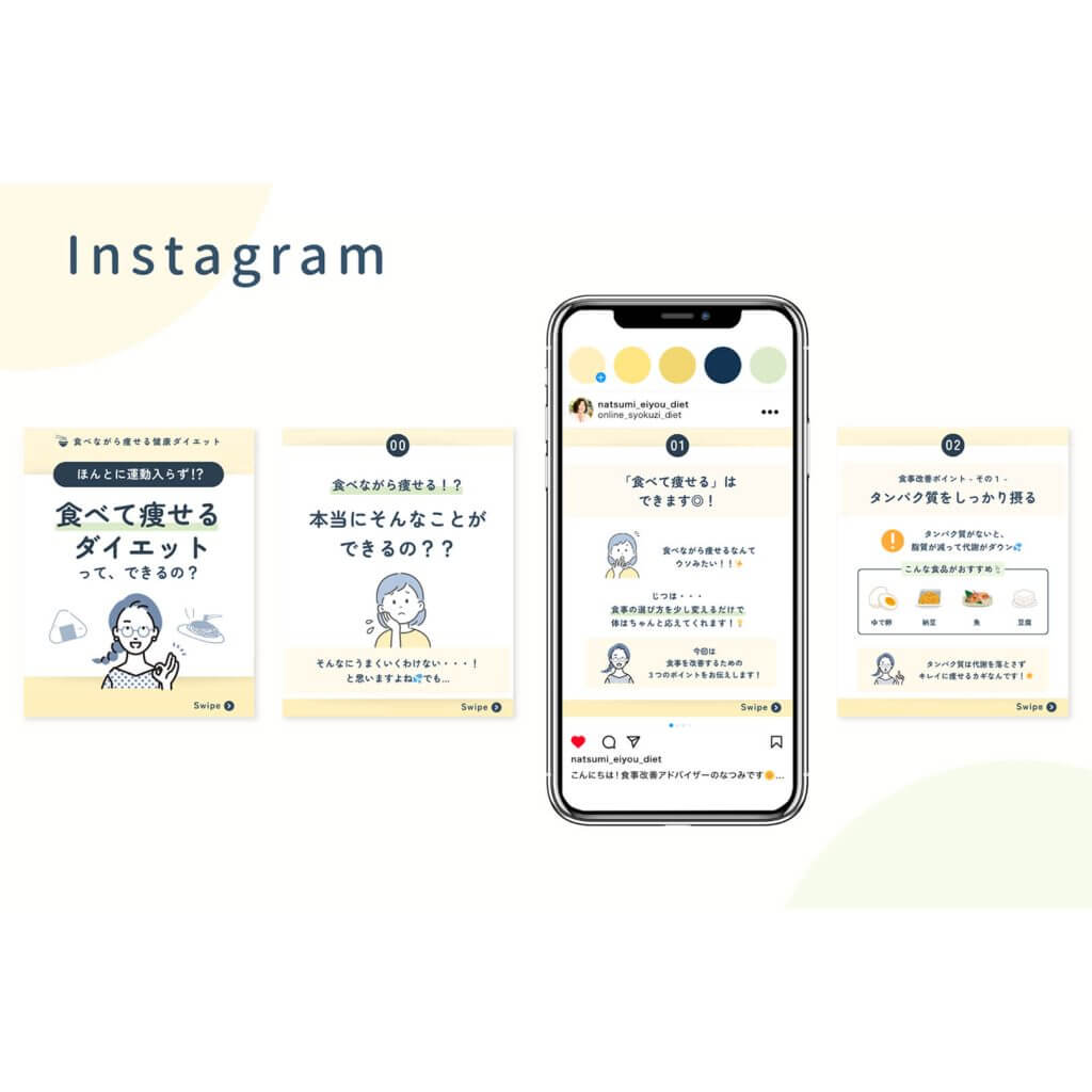 WELLNESS CREATE　制作実績Instagramフォード投稿